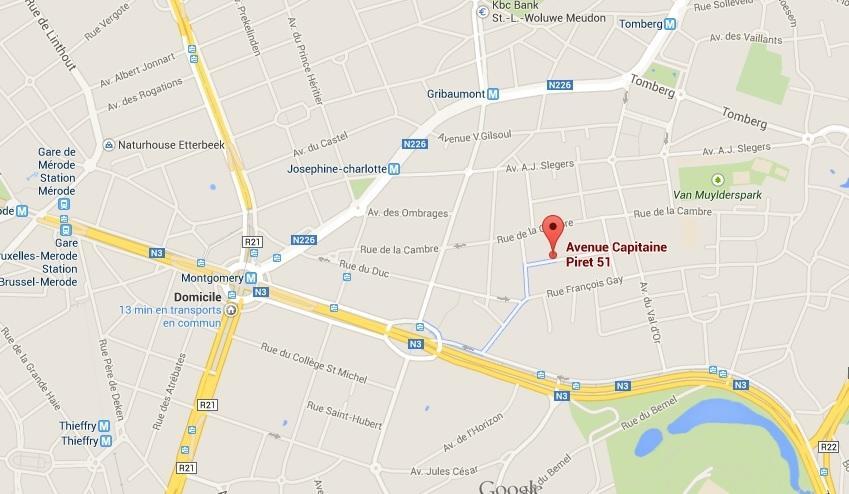 B&B Capitaine Piret Woluwe-Saint-Lambert Ngoại thất bức ảnh